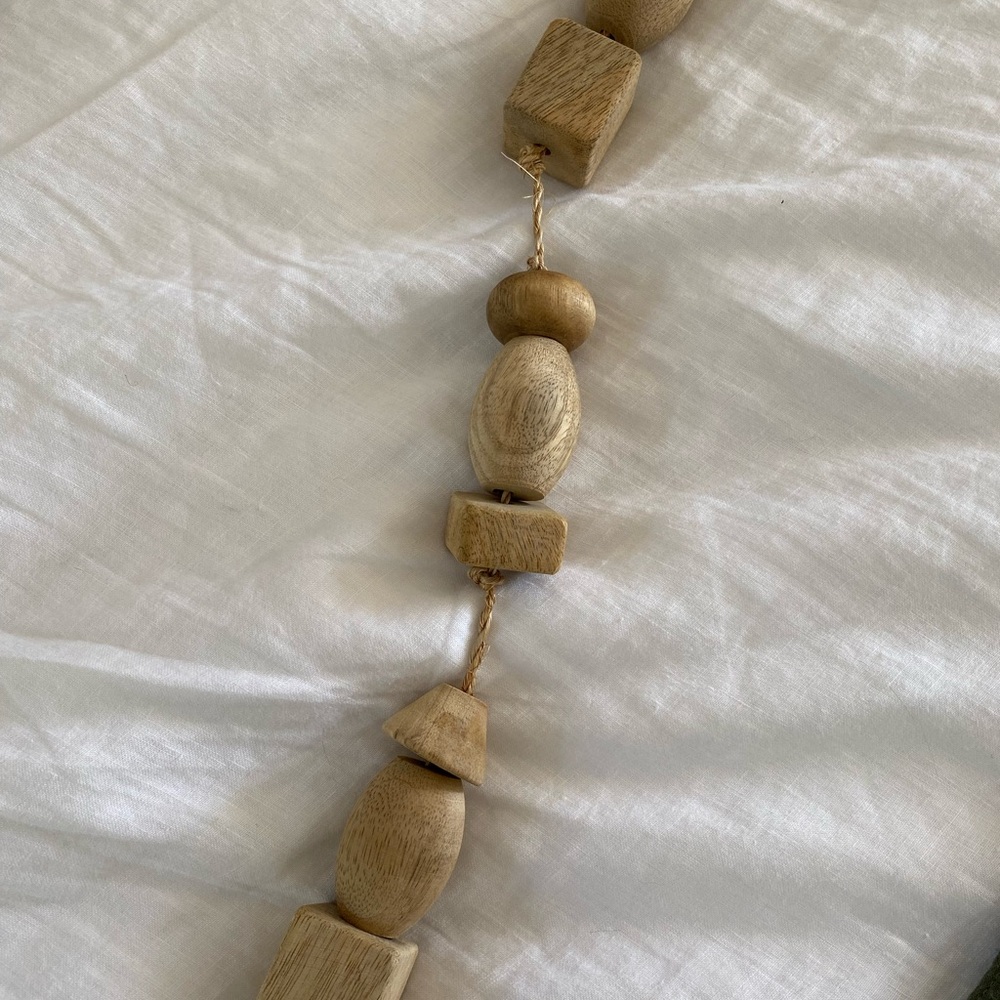 Wooden Bead Garland 6ft
